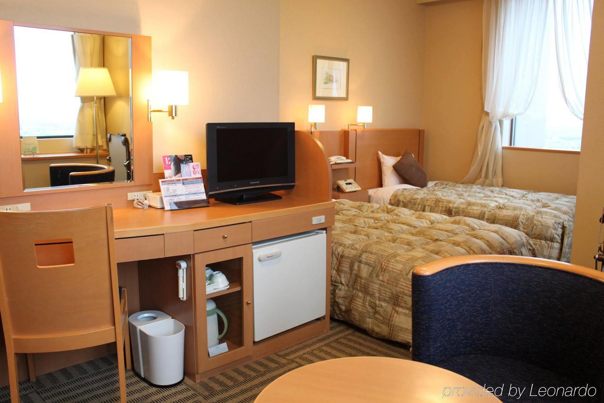 Yamagata Eki Nishiguchi Washington Hotel Zimmer foto